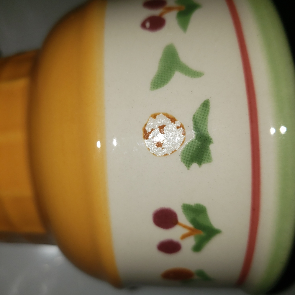 Pfaltzgraff Pistoulet Ice Cream Cone Dessert Cup Set of 2 Jana Kolpen - Picture 5 of 5